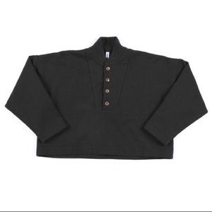 Ilana Kohn Ki Sweatshirt Black NWT